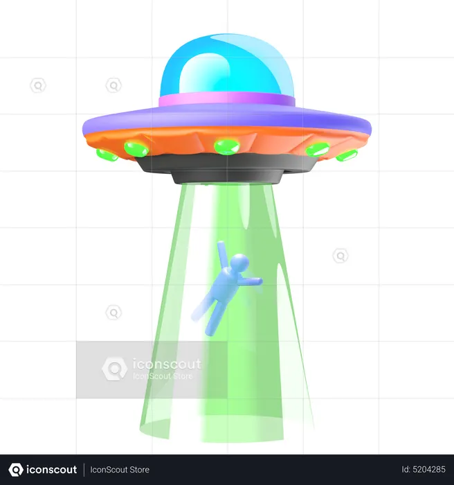 Rapto humano  3D Icon
