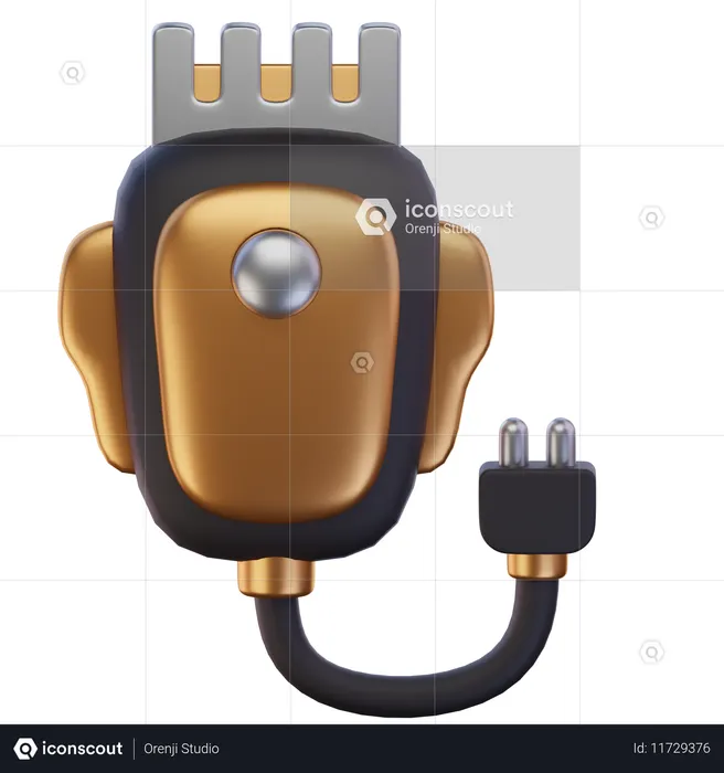 Machine à raser  3D Icon