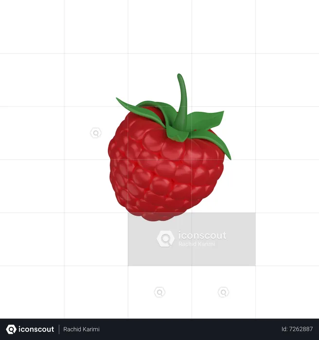 Raspberry  3D Icon