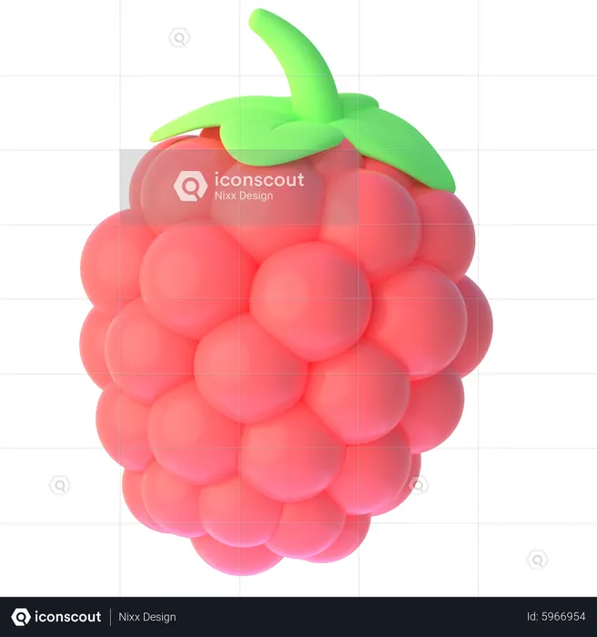 Raspberry  3D Icon