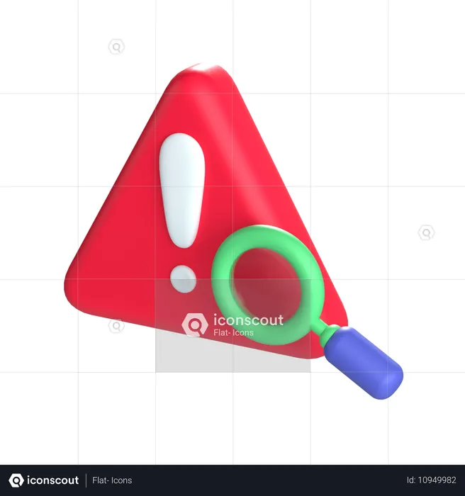 Rastreador de problemas  3D Icon