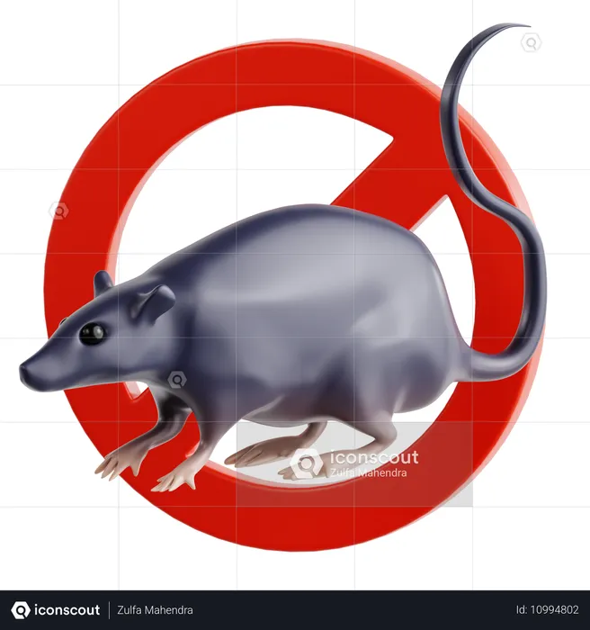 Rat  3D Icon