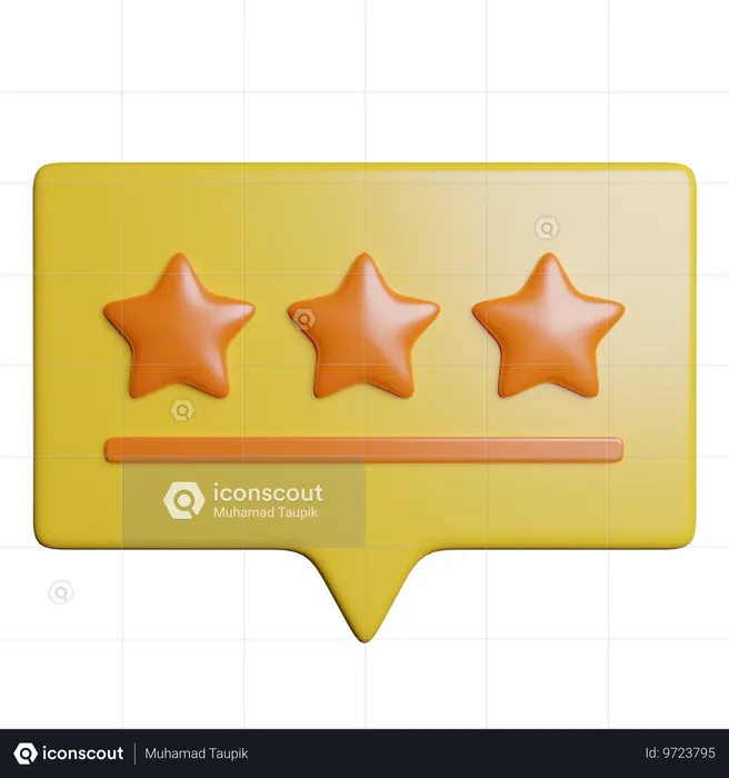 Rating  3D Icon