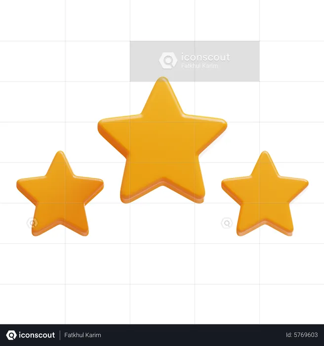 Rating  3D Icon