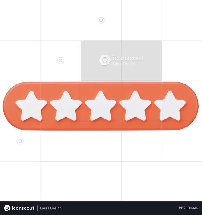 Rating  3D Icon