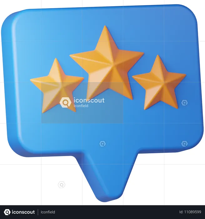 Rating  3D Icon