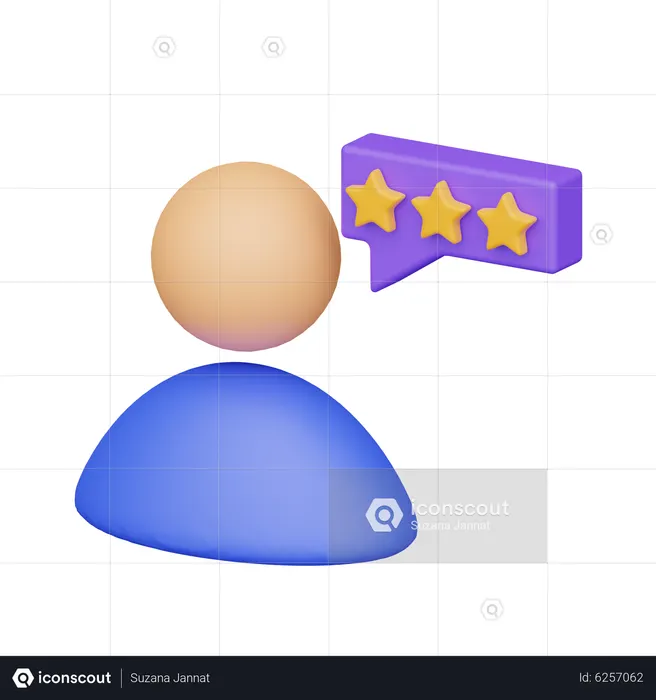 Rating  3D Icon