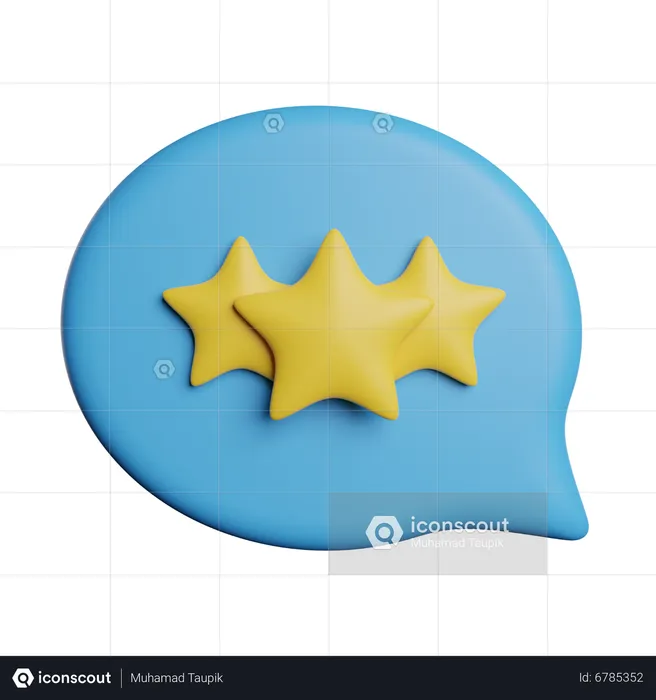 Ratings  3D Icon