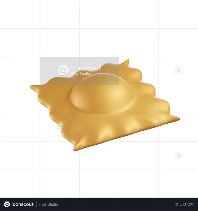 Ravioli  3D Icon