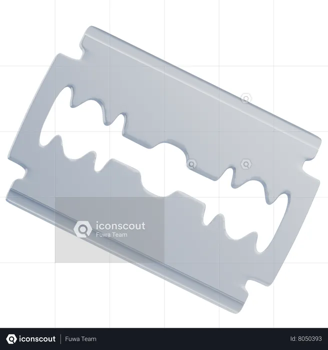 Razor Blade  3D Icon