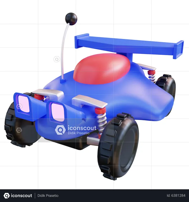 Rc Car  3D Icon