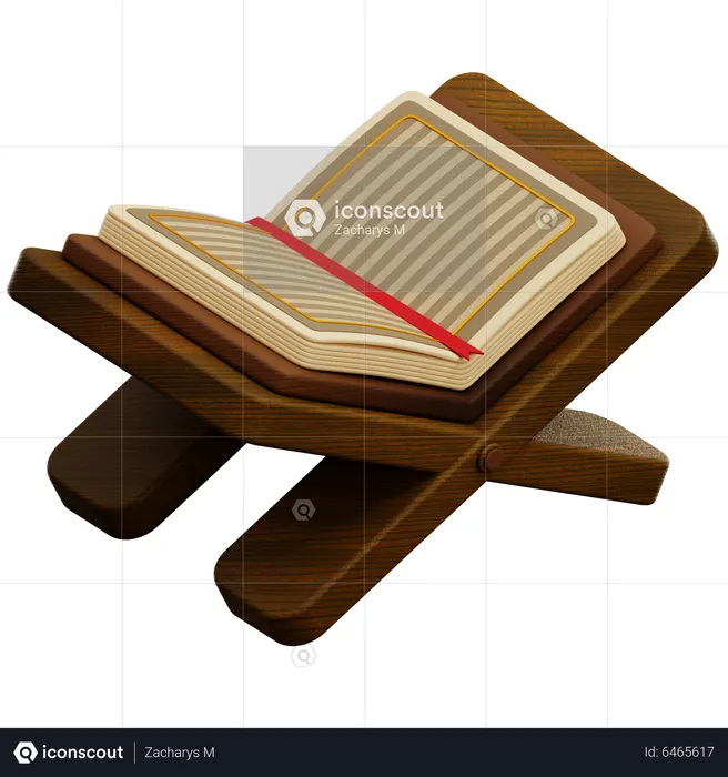 READ AL-QUR'AN  3D Icon