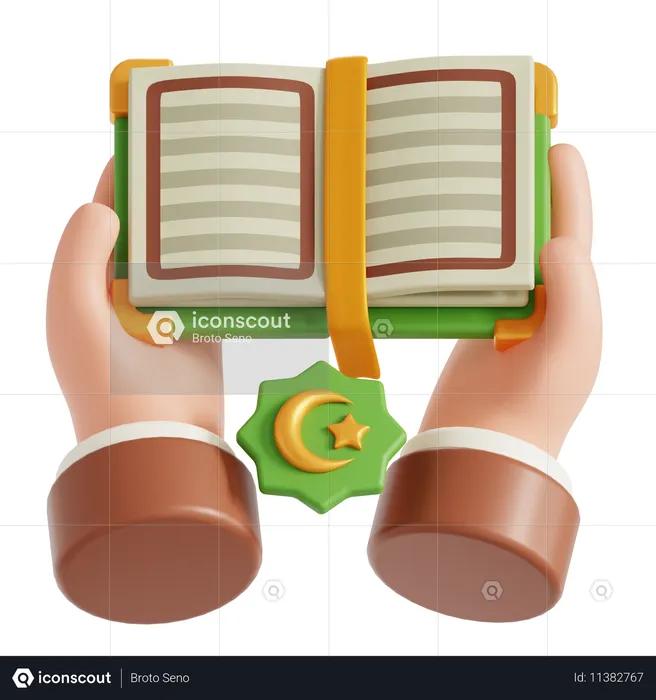 Read islamic bible  3D Icon