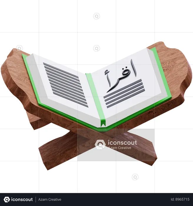 Read Quran  3D Icon