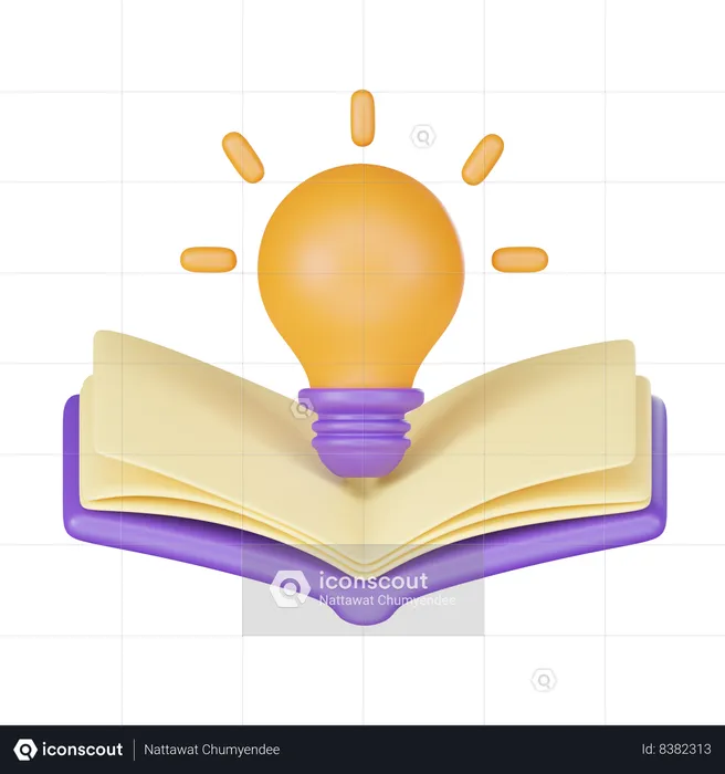 Reading Idea  3D Icon