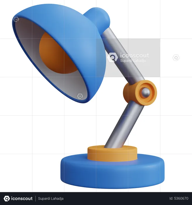Reading Lamp  3D Icon