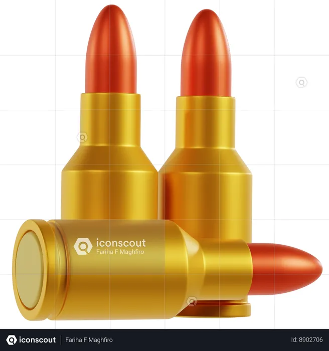Ready Stock Ammunition  3D Icon
