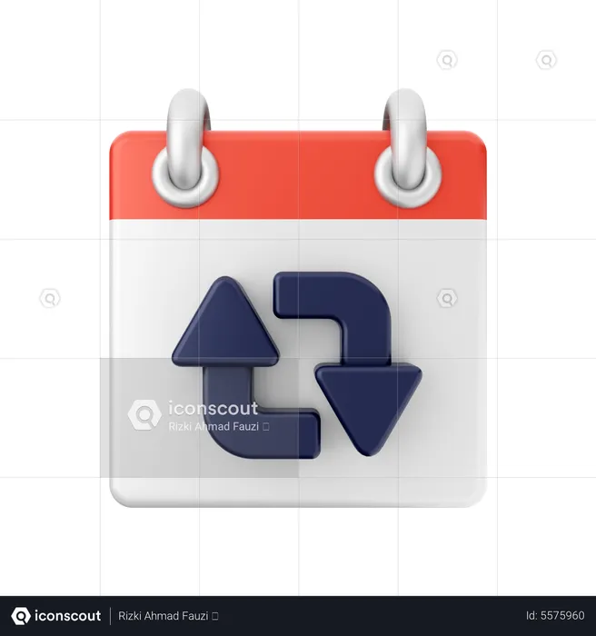 Remarcar data  3D Icon