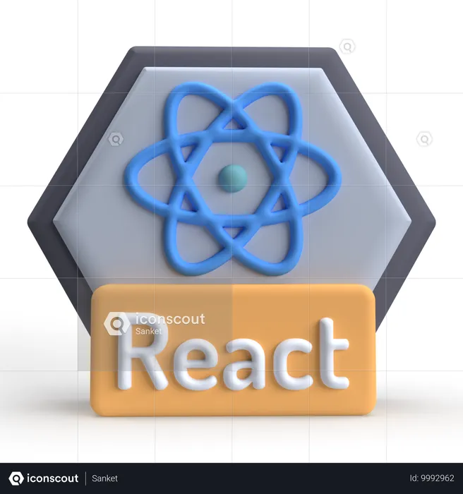 Reagir js  3D Icon