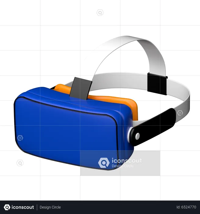 Realidade virtual  3D Icon