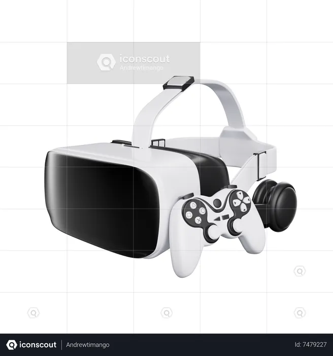 Réalité virtuelle  3D Icon