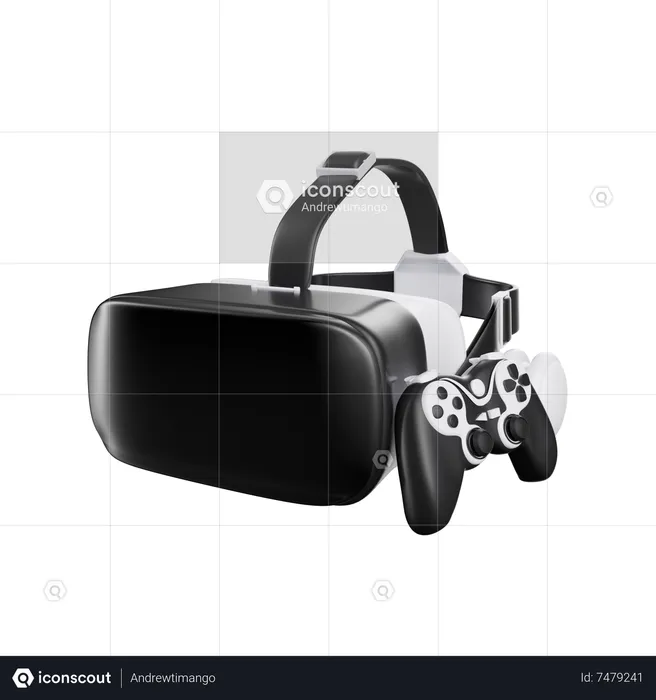 Réalité virtuelle  3D Icon