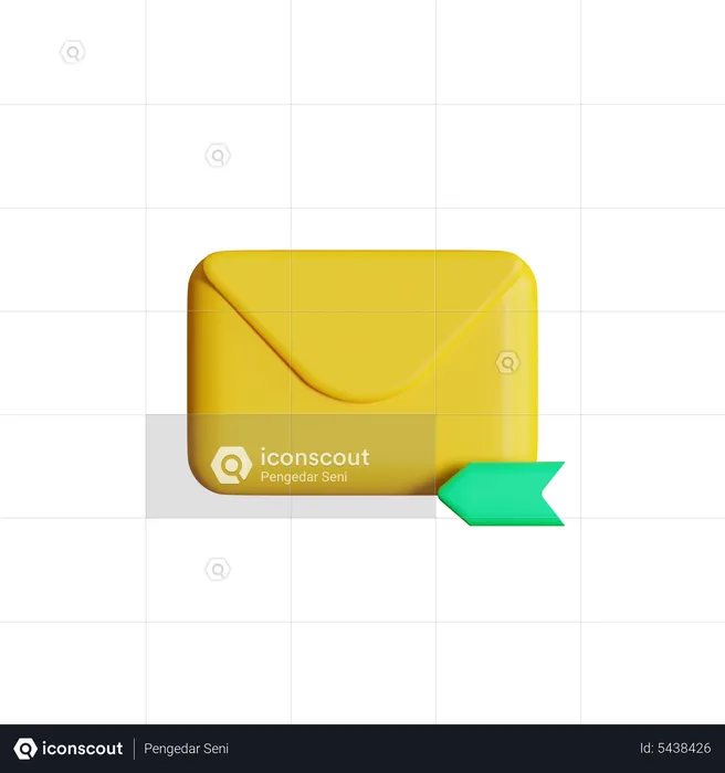 Receive Email  3D Icon