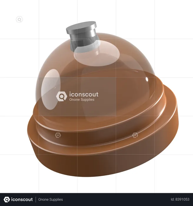 Reception Bell  3D Icon