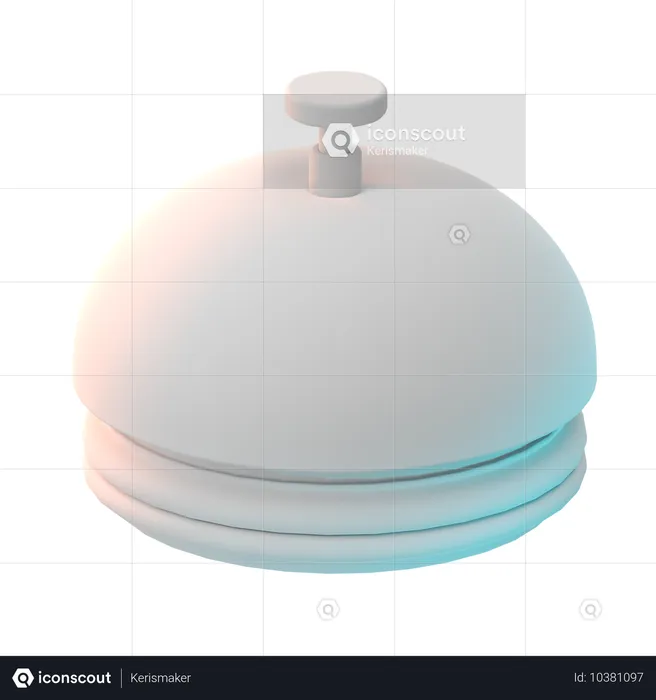 Reception Bell  3D Icon