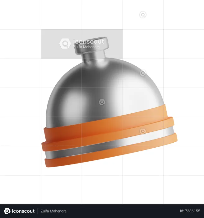 Reception Bell  3D Icon