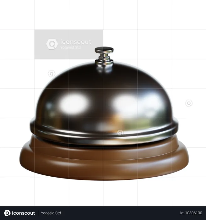 Reception Bell  3D Icon