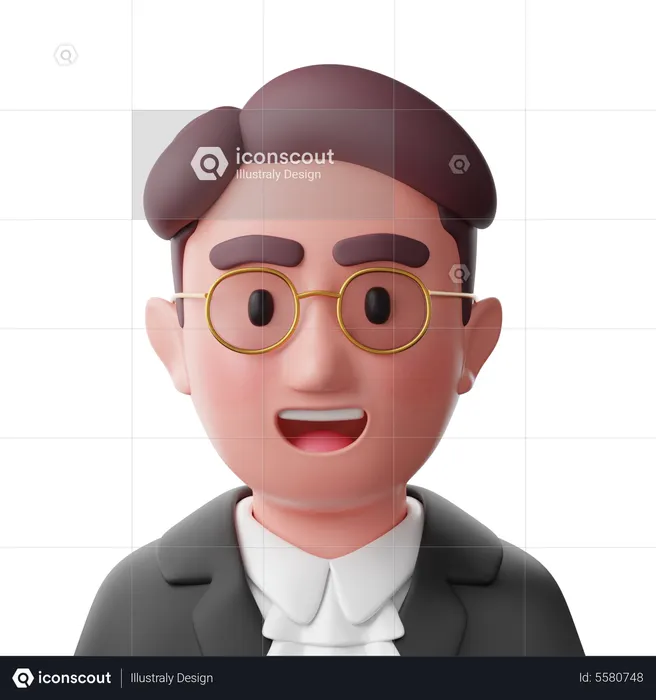 Rechtsanwalt  3D Icon