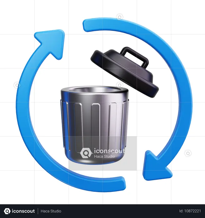 Reciclaje  3D Icon