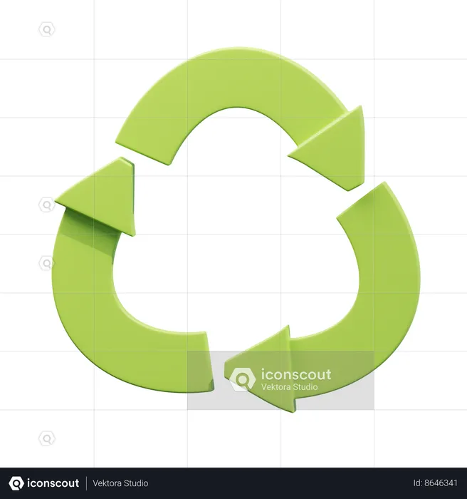 Reciclar  3D Icon