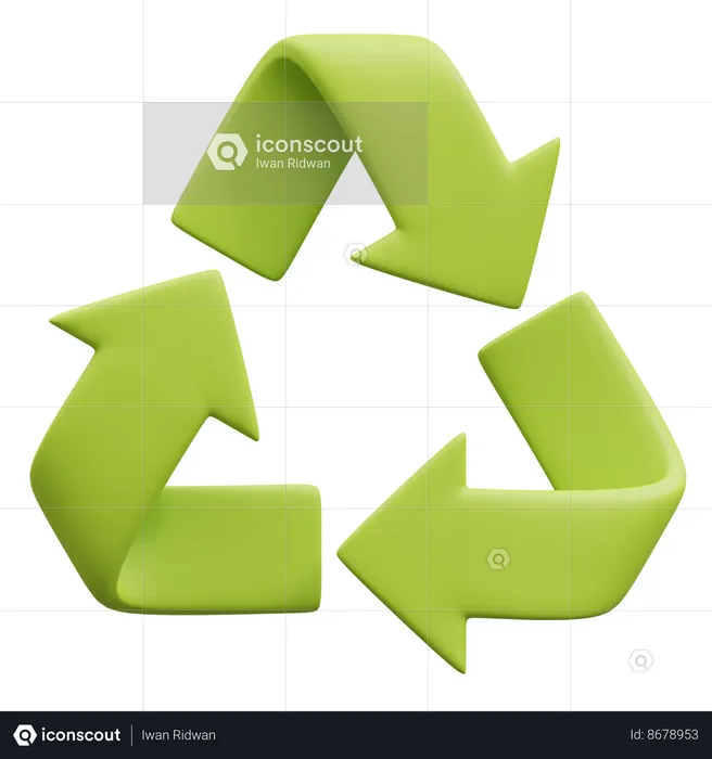 Reciclar  3D Icon