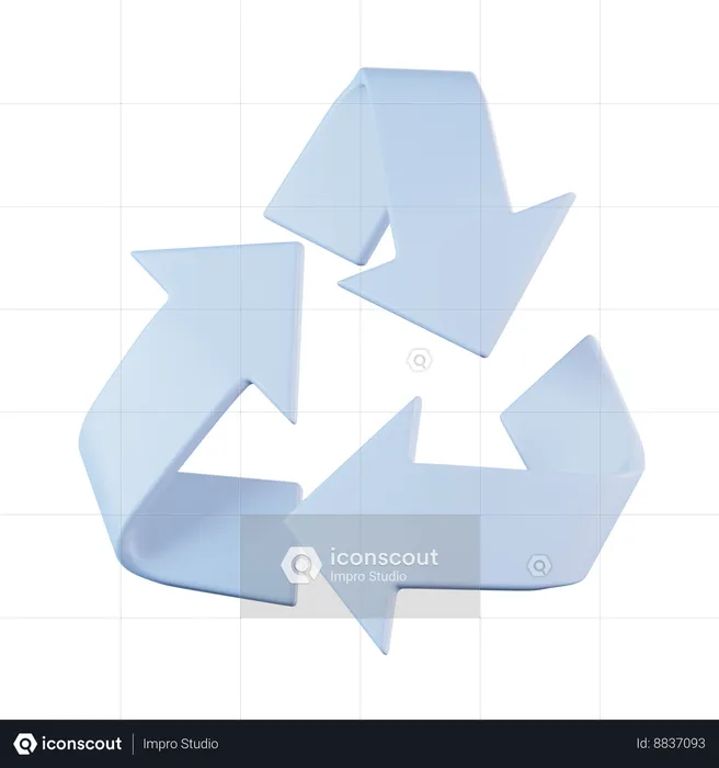 Reciclar  3D Icon