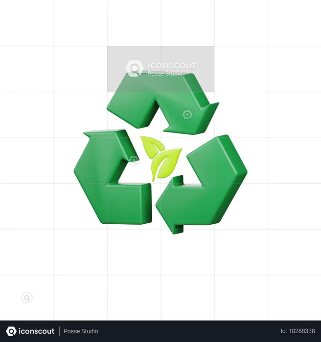 Reciclar  3D Icon