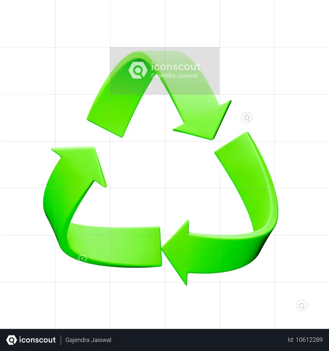 Reciclar  3D Icon