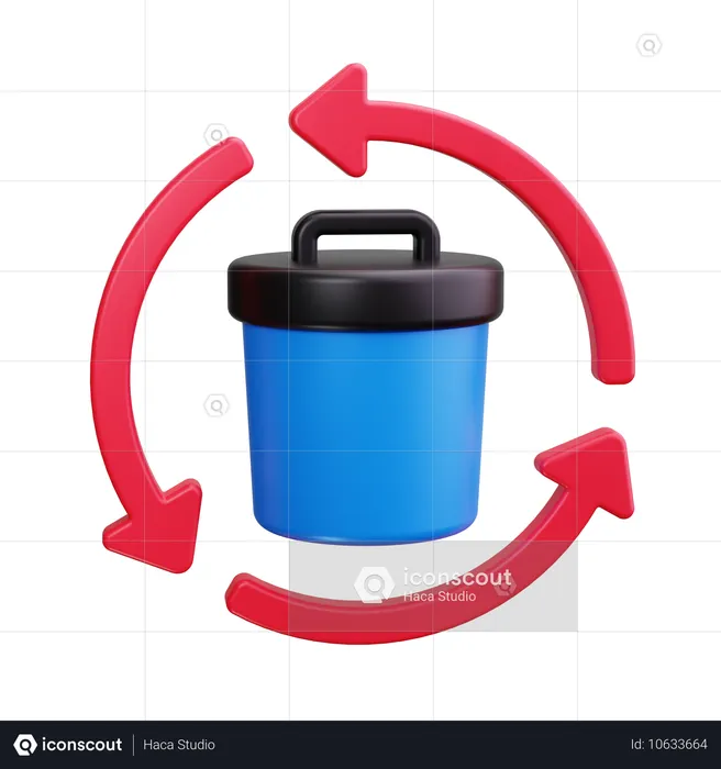 Reciclar  3D Icon