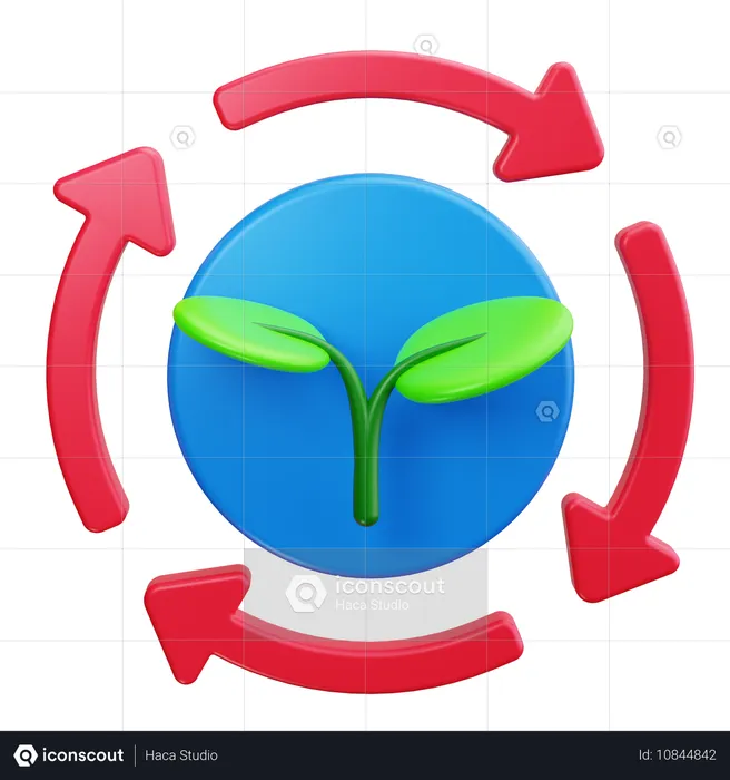 Reciclar  3D Icon