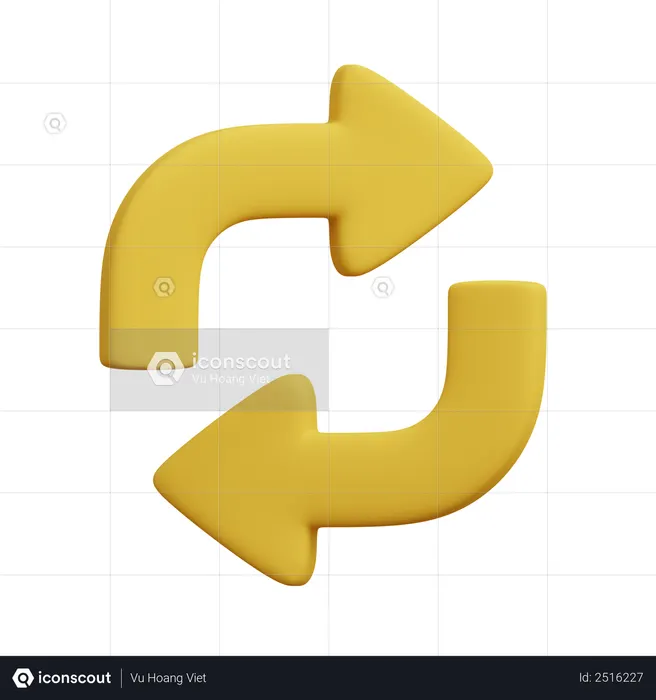Reciclar  3D Icon