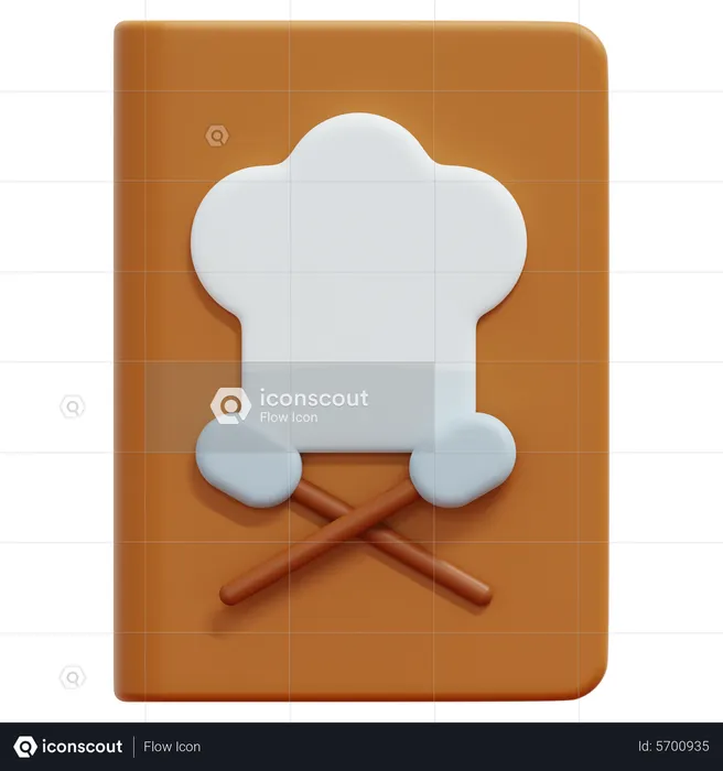 Recipe Book  3D Icon