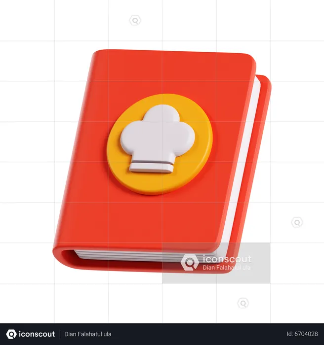 Recipe Book  3D Icon