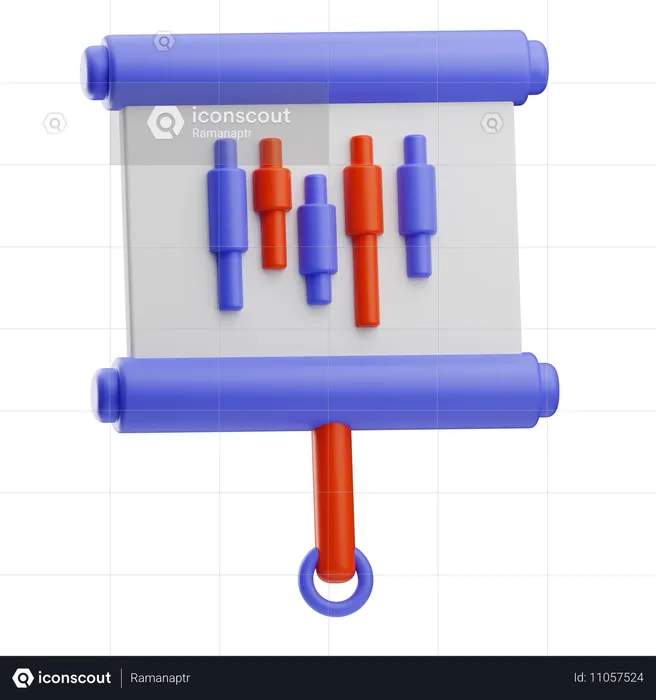 Recommandation d'actions Conseil stratégique  3D Icon