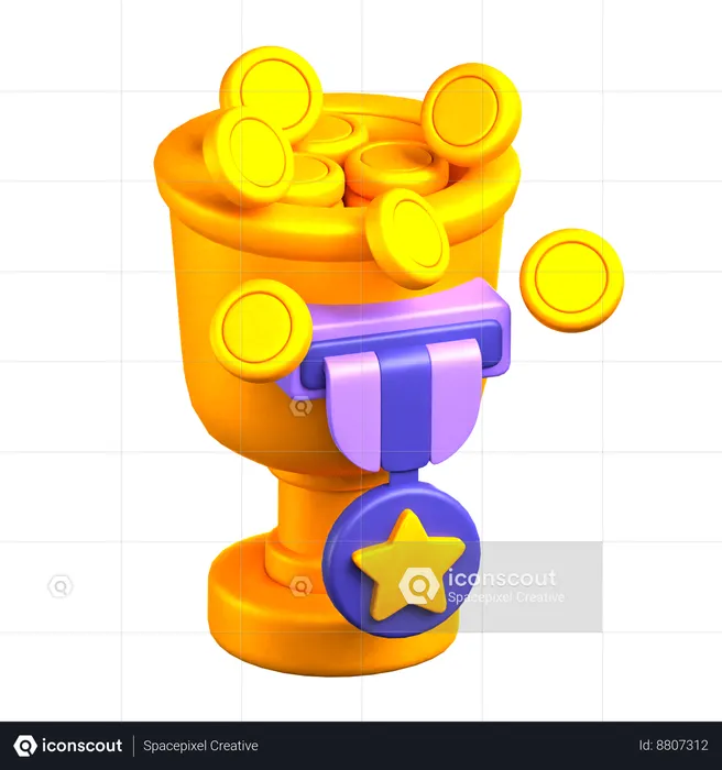 Recompensa de negócios  3D Icon