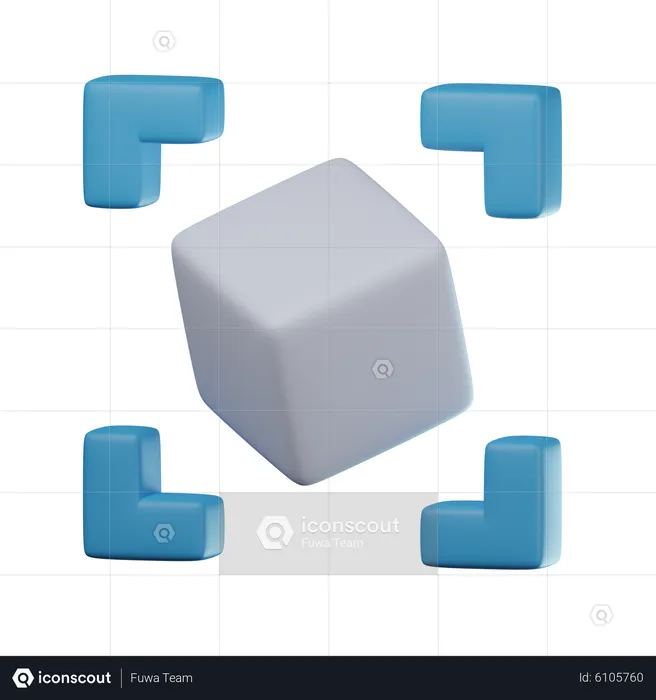 Reconocimiento de objetos  3D Icon