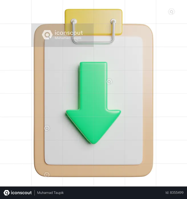 Recopilación de datos  3D Icon