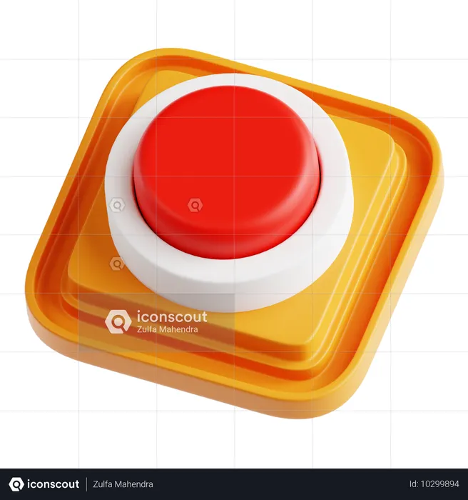 録画ボタン  3D Icon