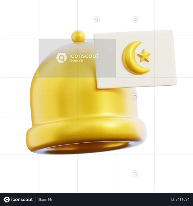 Recordatorio de ramadán  3D Icon