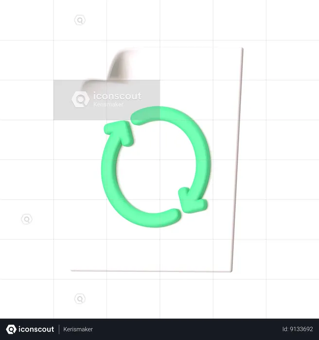 Récupération de données  3D Icon